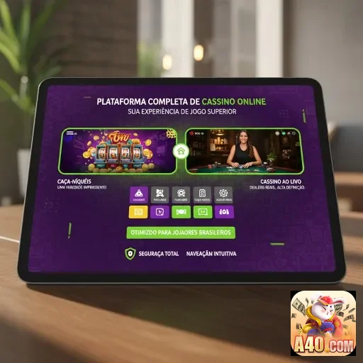 Ilustração de Acesse o link de acesso da a40 com segurança e rapidez