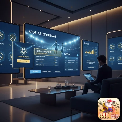 Ilustração de Interface Intuitiva e Fácil Acesso a Funcionalidades